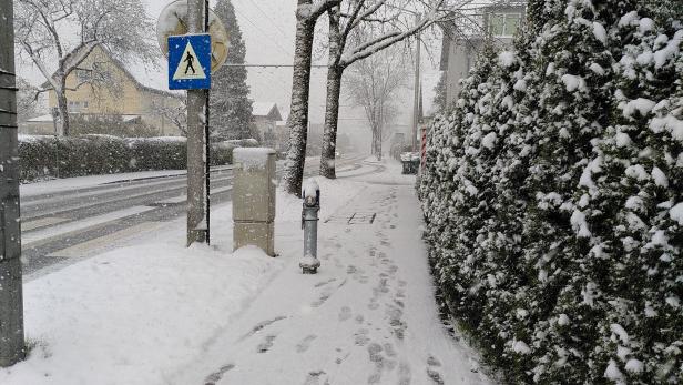 Wintereinbruch sorgt in Salzburg für Unfälle mit Verletzten