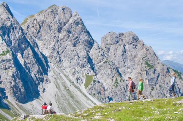 Spektakulärer Wanderaufenthalt auf der Dolomitenhütte