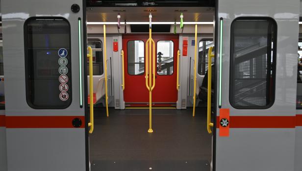 Auf Probefahrt mit der neuen Wiener U-Bahn