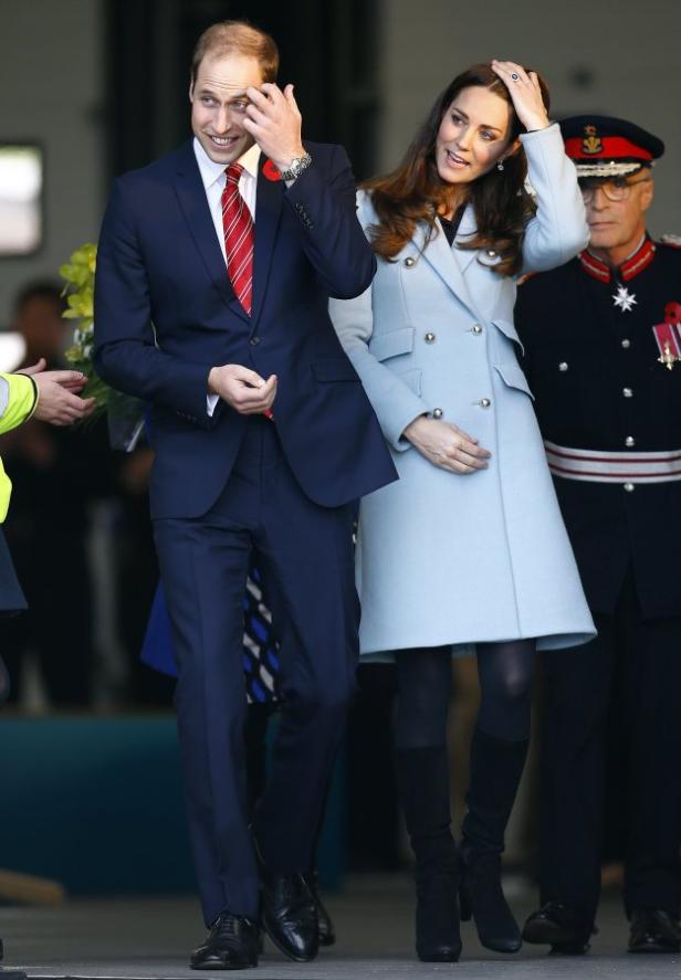 Prinz William und Prinzessin Kate bei einem öffentlichen Auftritt.