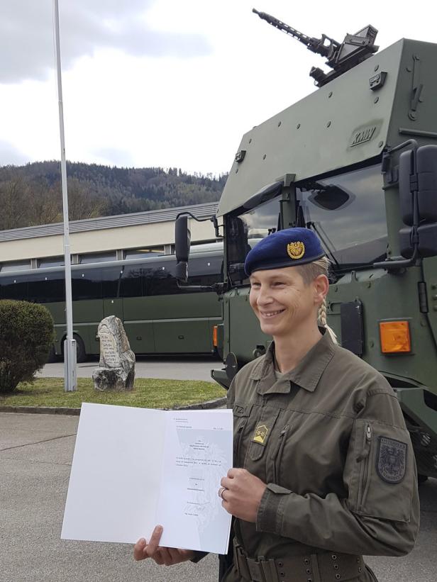 Erstmals Frau als Regimentskommandantin: "Meilenstein für das Heer"