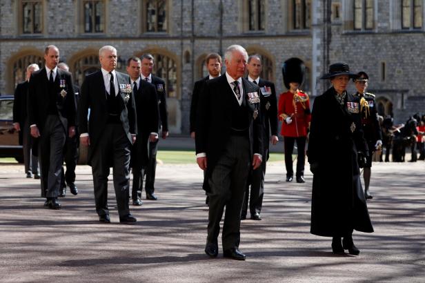 Die emotionalsten Bilder der Beerdigungszeremonie für Prinz Philip