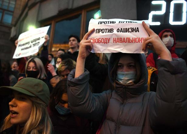 Russland: Mehr als 1.000 Festnahmen bei Demos für Nawalny