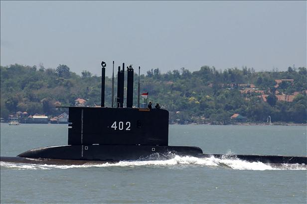 U-Boot mit 53 Menschen an Bord vor Bali vermisst