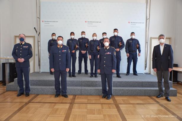 Erfolgreiche Dienstprüfungen: 106 neue Polizisten ab Mai in Wien im Einsatz