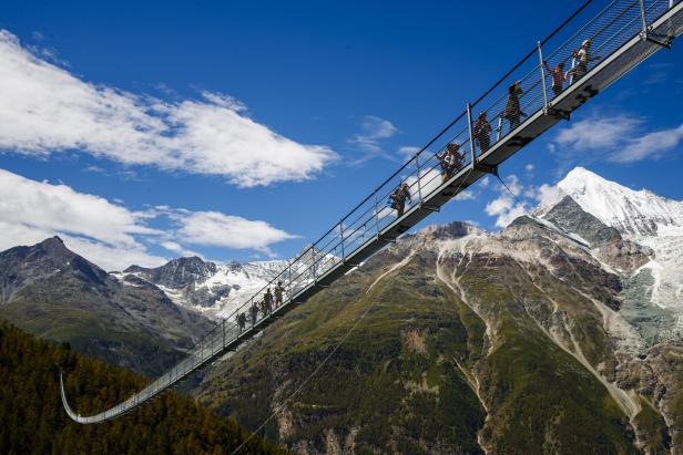 World's longest pedestrian suspension bridge inaugurated