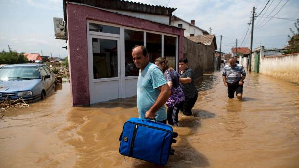 93 Liter Regen pro Quadratmeter: 20 Tote bei Unwetter in Skopje