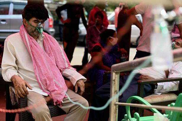 Coronavirus stürzt Indien in eine Krise: Tagesrekord an Toten