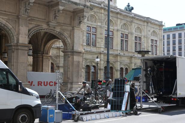 Dreharbeiten von US-Serie "Jack Ryan" in Wiener Innenstadt: City gesperrt