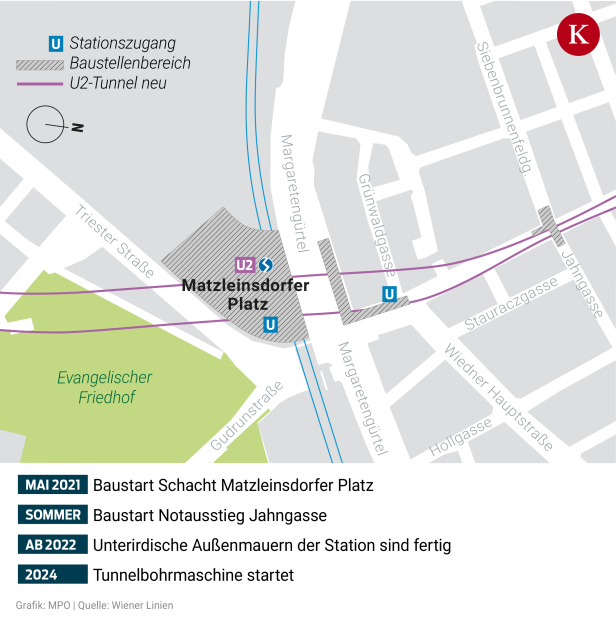 Der Matzleinsdorfer Platz als gordischer Verkehrsknoten