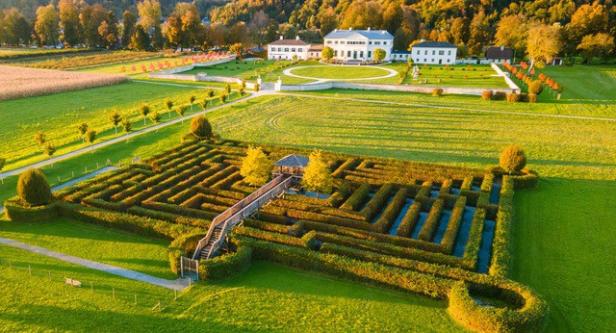 Auf Schlosspark-Tour durch Österreich