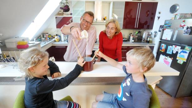 Herbert Steinböck macht Milchsuppe