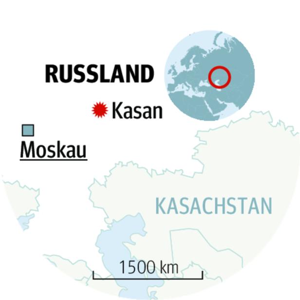 19-Jähriger erschoss in russischer Schule wahllos Kinder