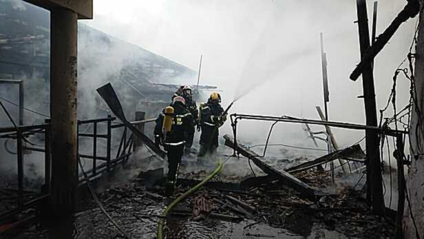 Großbrand auf Bauernhof im Bezirk Mödling