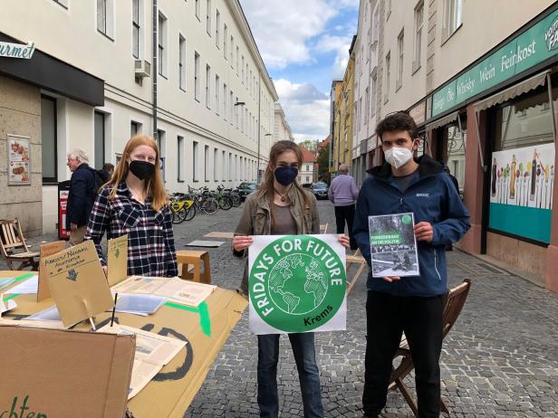 Haus-Abriss in Krems: Klimaaktivisten verstärken Widerstand