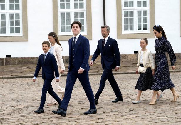 Fotos: Dänischer Prinz Christian wird konfirmiert