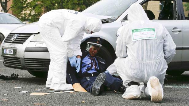 Berliner Polizei simulierte "Charlie Hebdo"-Anschlag