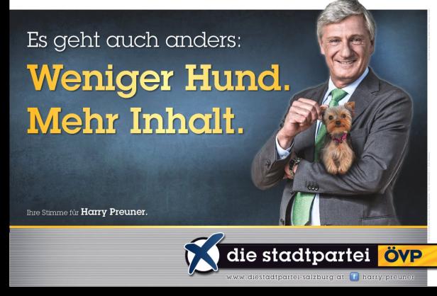 Tierischer Wahlkampf: "Lieb, lustig, aber sinnlos"