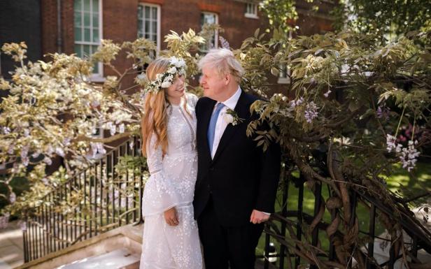 Boris Johnson: Erste Fotos von der Hochzeit des britischen Premierministers