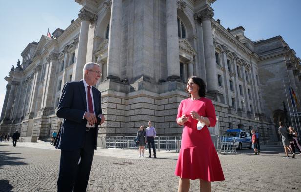 Van der Bellen in Berlin: Treffen mit guten und neuen Bekannten