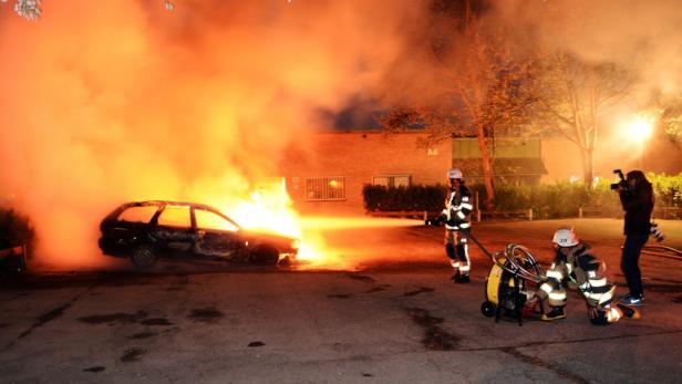 Brennende Autos in Malmö