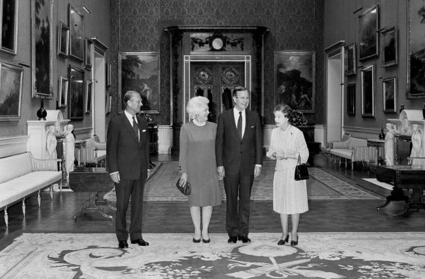 Queen Elizabeth und "ihr" 13. US-Präsident