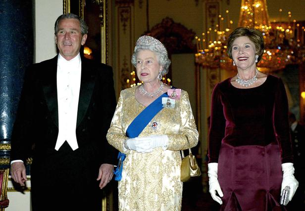 Queen Elizabeth und "ihr" 13. US-Präsident