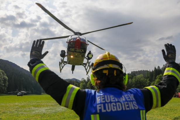 Hilfe aus der Luft: Flugdienst NÖ probte für Ernstfall