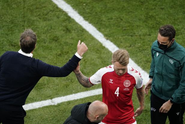 Dänemark-Kapitän Kjaer wurde im EM-Drama um Eriksen zum Helden