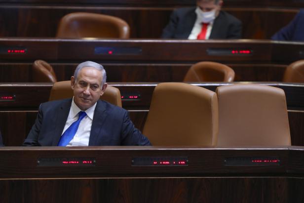 Israeli parliament voting for governmental change