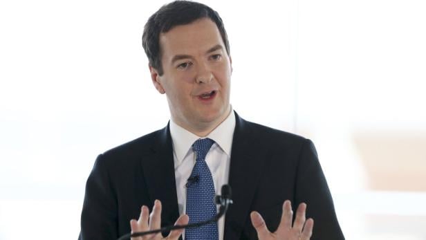 George Osborne spricht bei einer Veranstaltung.