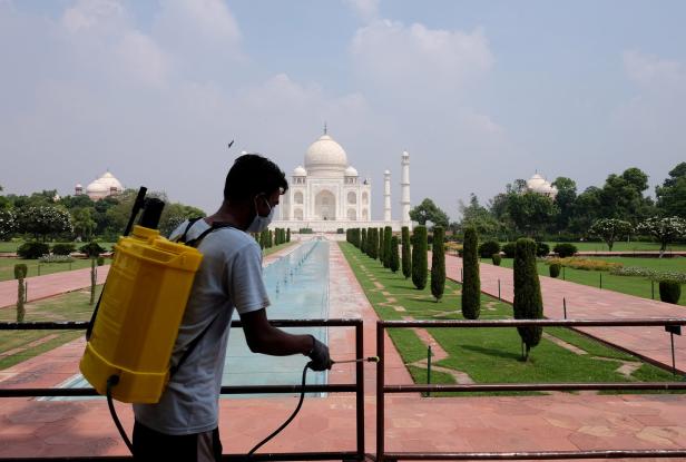 Indien erlaubt wieder Besuche des Taj Mahal