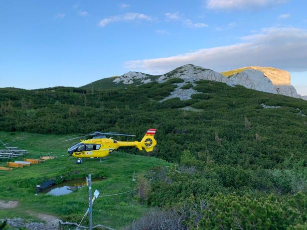 Kollabierter 32-Jähriger bei Seehütte auf der Rax gerettet