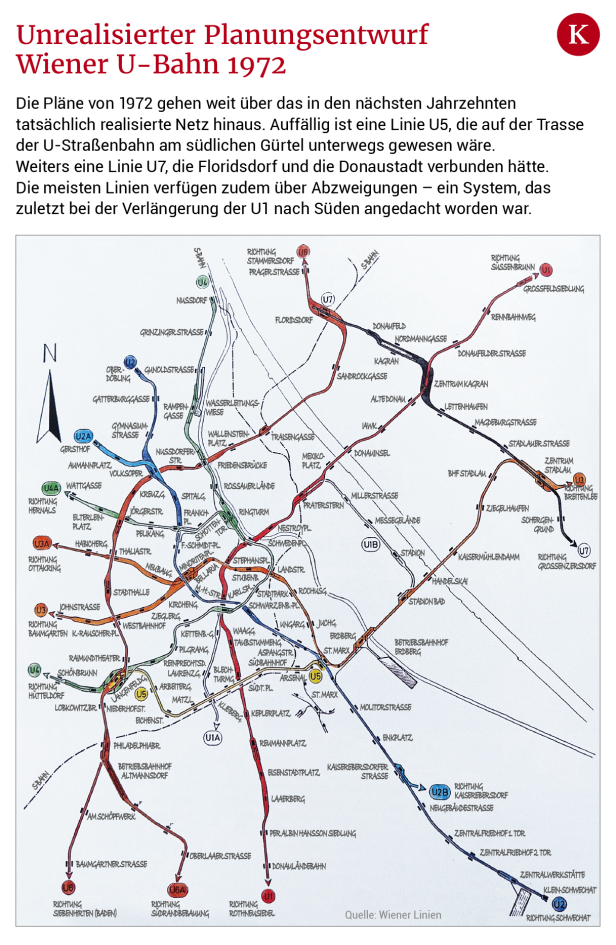 Irrwege im Wiener Untergrund: Die Geschichte der U-Bahn