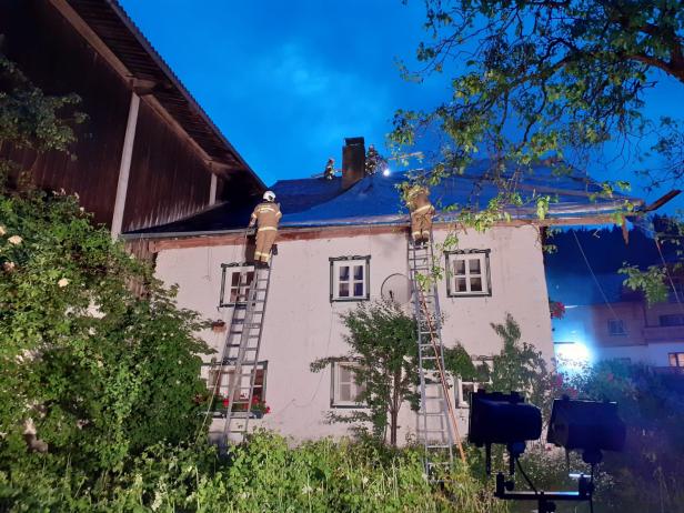 Massive Schäden nach Hagel-Unwetter in Salzburg