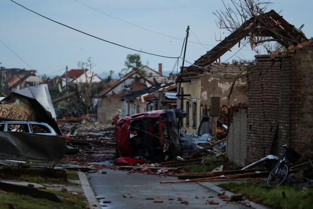 "Erdrückende Bilder": Tornado in Tschechien forderte mindestens fünf Todesopfer