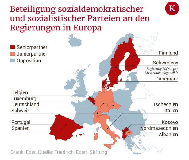 Sozialdemokraten in Europa: Suche nach einem Weg aus der Krise