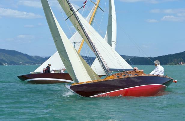 Luxus auf dem Wasser: Historische Segelboote am Wörthersee