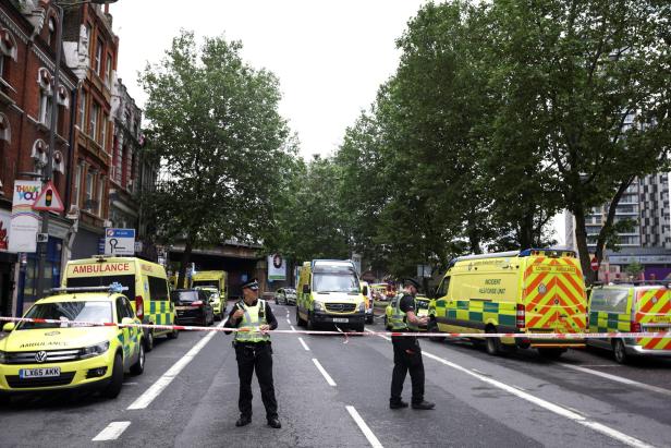 Sechs Verletzte bei Großbrand in London