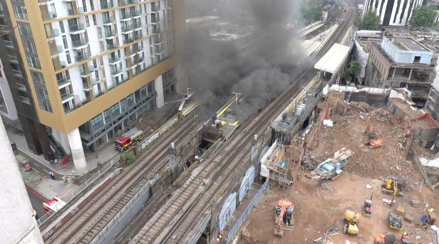 Sechs Verletzte bei Großbrand in London