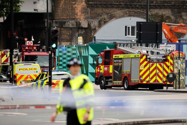 Sechs Verletzte bei Großbrand in London