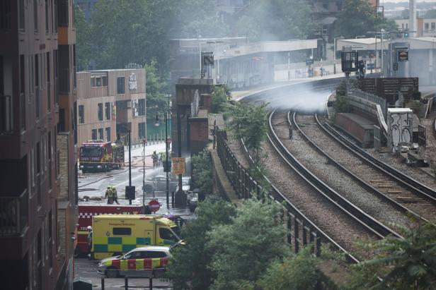 Sechs Verletzte bei Großbrand in London