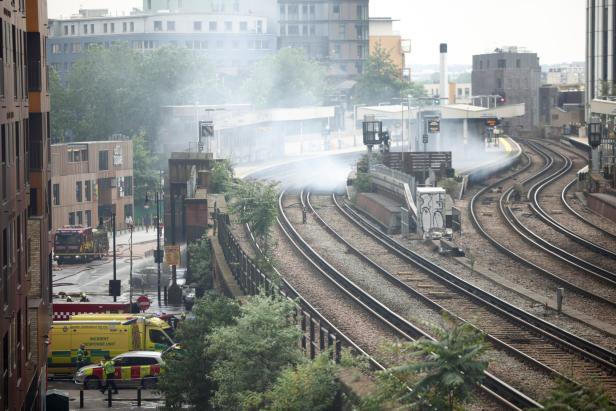 Sechs Verletzte bei Großbrand in London