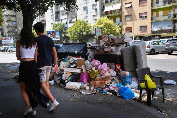 Roms akutes Müllproblem: In der ewigen Stadt stinkt's