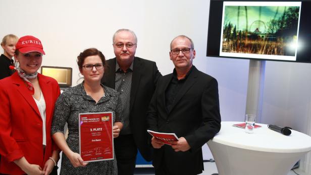 Eva Rauer gewinnt den 3. Platz beim Kurier Fotowettbewerb 2014.