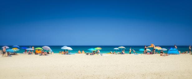 Majorcan beach panorama