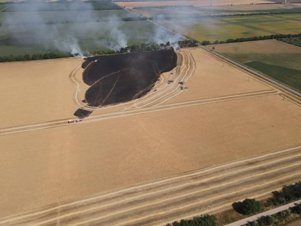 Flurbrände im Burgenland: Wenn die Felder wieder Feuer fangen