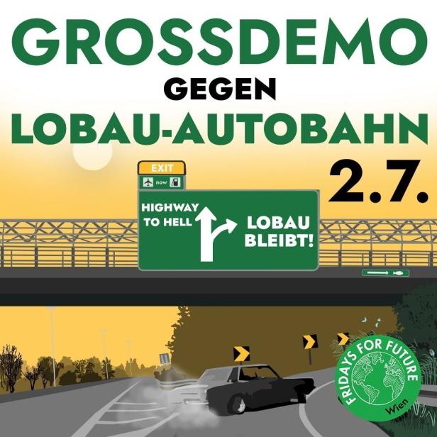 Großdemo gegen Lobauautobahn am Freitag in Wien