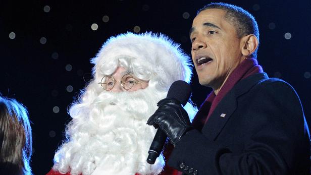 Obama bis zum Papst - Alle lieben Santa