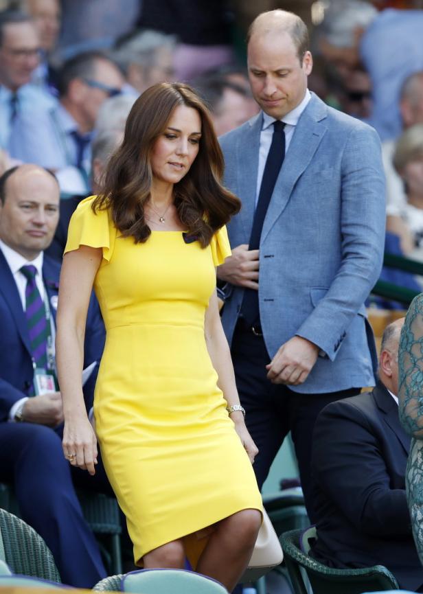 Sieg nach Punkten: In diesem Rock überrascht Herzogin Kate in Wimbledon